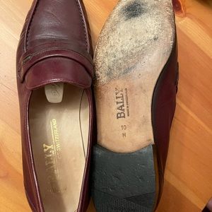 Bally of Switzerland loafer designer dress shoe